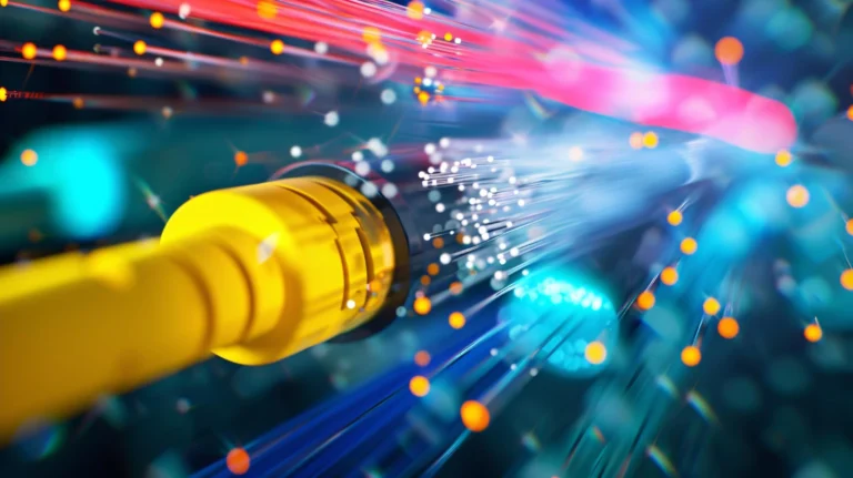 High-speed Internet Leased Line connectivity through fiber optic network for dedicated business internet and reliable enterprise communication.